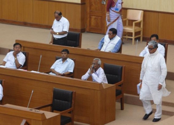 Second tenure of Tripura budget session began today : Ministers, MLAs pay hike soaps by CM
